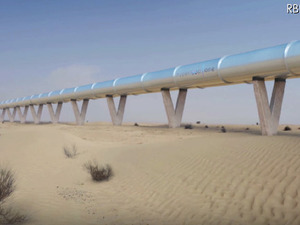 124kmがわずか12分！超高速移動システム「Hyperloop」 画像