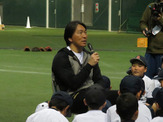 松井秀喜氏が宮崎で野球教室…質疑応答の5打席連続敬遠に「僕のパワーになった」 画像