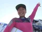 サーフィン界期待の14歳・中塩佳那、東京五輪へ意気込み 画像