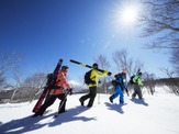 アルツ磐梯と猫魔スキー場をつなぐ雪上徒歩ルートが1月開通 画像