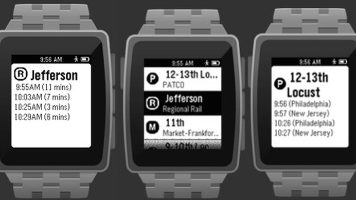 交通状況を自動表示するアプリ、Apple Watch対応の「Smartwatch Transit App 」