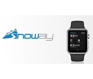 スキー・スノボの滑りを記録する「Snoway滑走記録アプリ」がApple Watchに対応