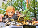スター・ウォーズのハロウィンパレード開催…川崎の街が
