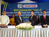 スポーツX、ミャンマーサッカー代表チームの強化を目的とした合弁会社設立 画像
