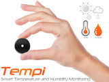 温度/湿度計測のスマートウェアラブルデバイス「Tempi」　アメリカ 画像